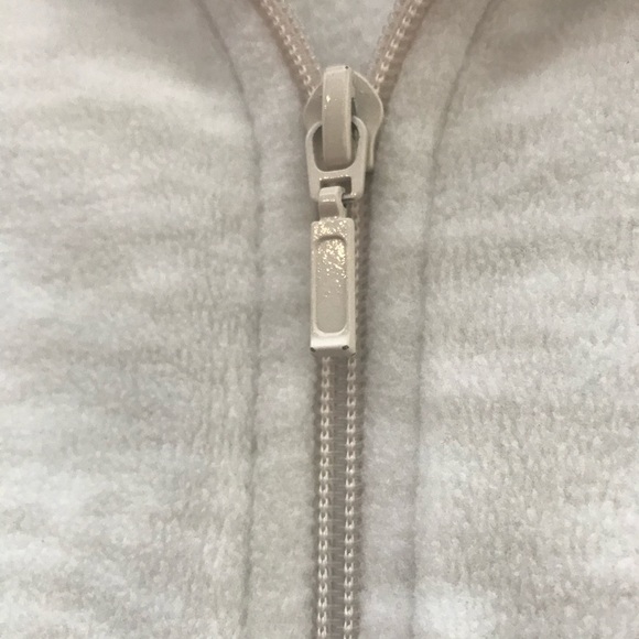 Oatmeal Fleece Zip Sweater - Picture 6 of 7